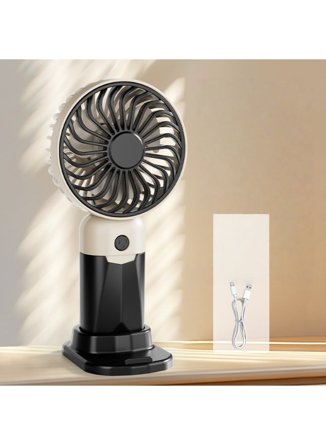 Nariele New Portable Mini USB Charging Handheld Fan Desktop Stand