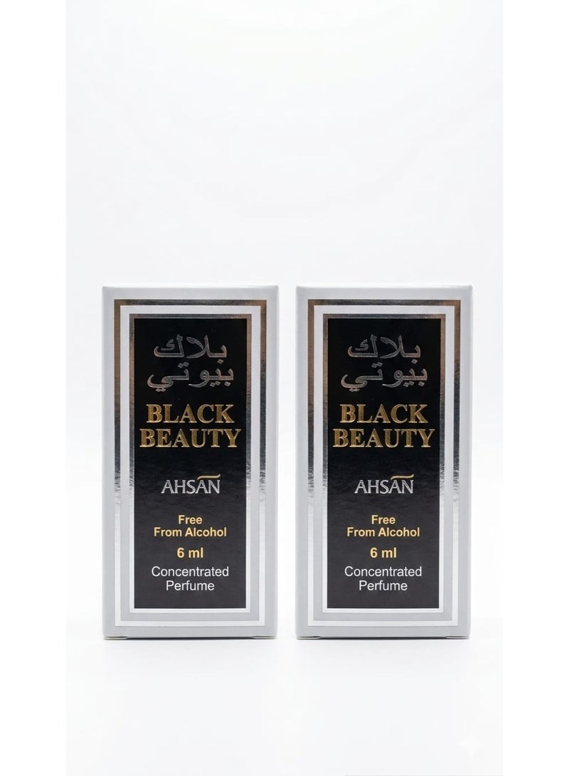 Ahsan Black Beauty roll on 6ml 2PCS