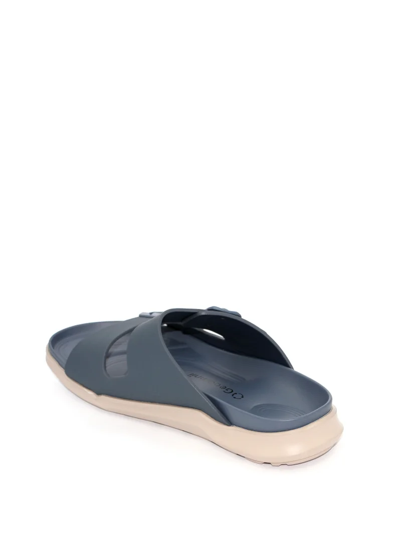 Geoomnii Kalder1 Traditional Arabic Sandals for Men – Comfortable Leather Slip-On Design – Perfect for Everyday Wear & Occasions -Navy