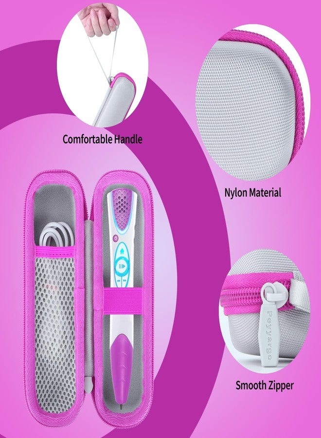 Peyyargo Storage Case Compatible with Leapfrog LeapReader System Learn-to-Read (Pink) - Image 5