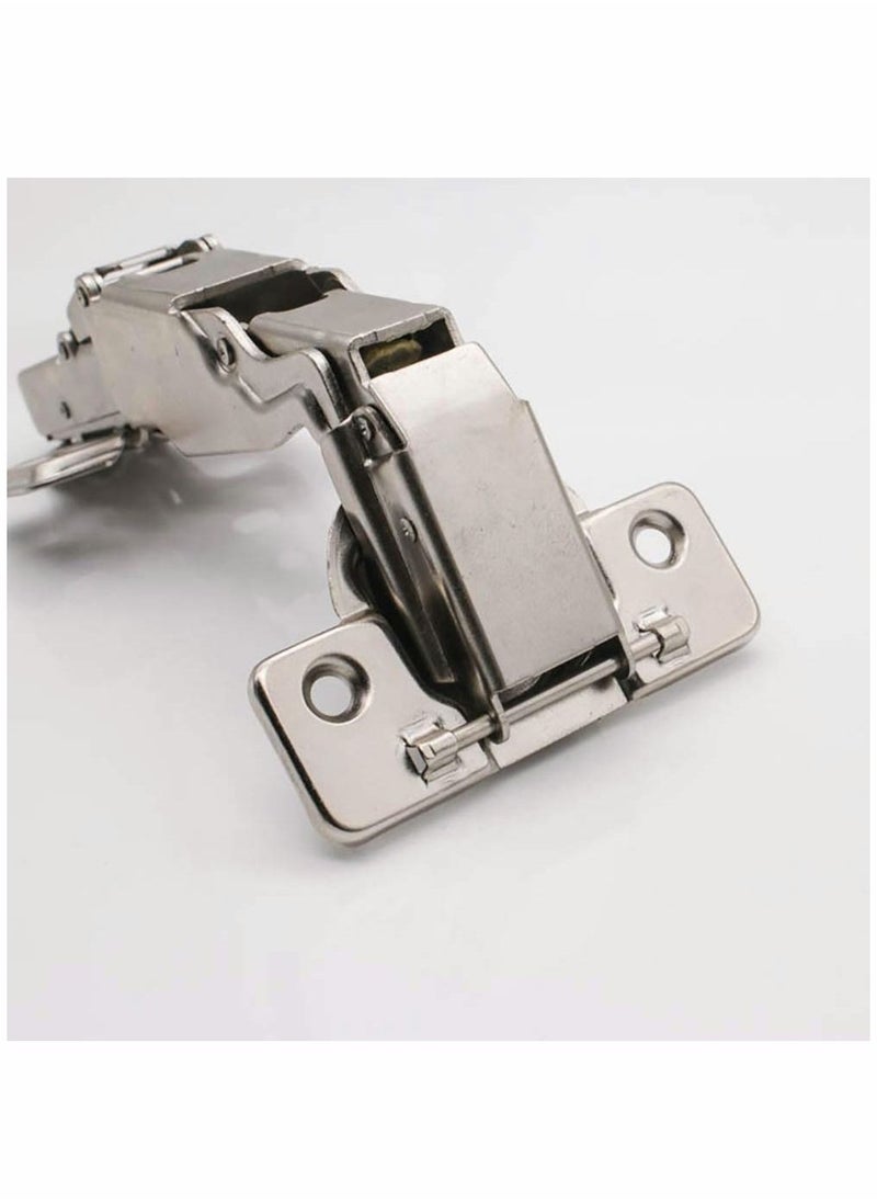Y&D Cabinet Doors Hinges, KASTWAVE 165 Degree Full Overlay Hinges Frameless Hydraulic Concealed Soft Closing for Corner Kitchen Folden Door (2 Pack)  - Image 4