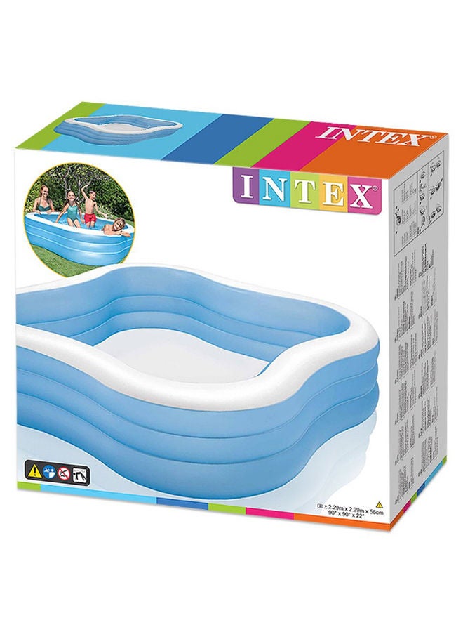 INTEX Inflatable Pool 57495EP 90 x 90inch - Image 1