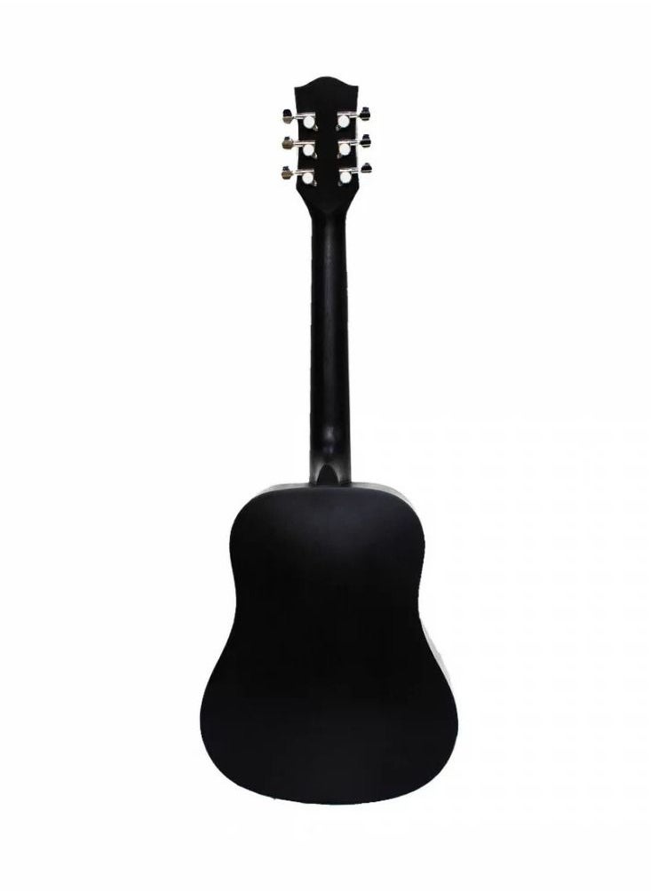 FLIGHT Flight AC150BK 3/4 Size Steel String Acoustic Guitar, Black  - Image 2