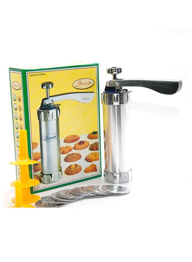 YupFun Biscuit Making Machine Silver 100grams - Image 1