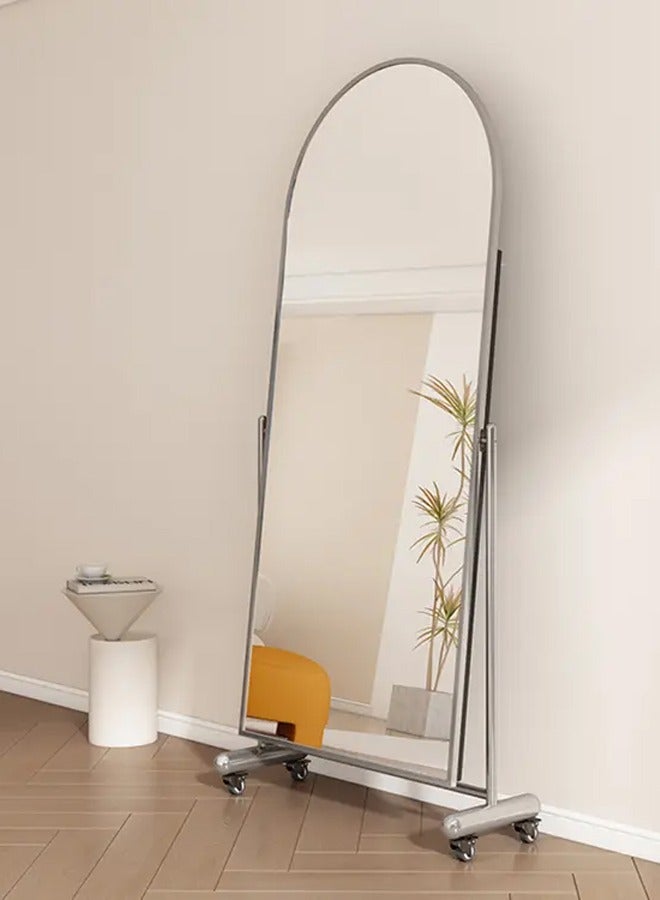 DubaiGallery Freestanding Floor Mirror with Stand,Large Full Body Wall Mirror,Wall-Mounted or Leaning,Aluminum Alloy Frame  - Image 4