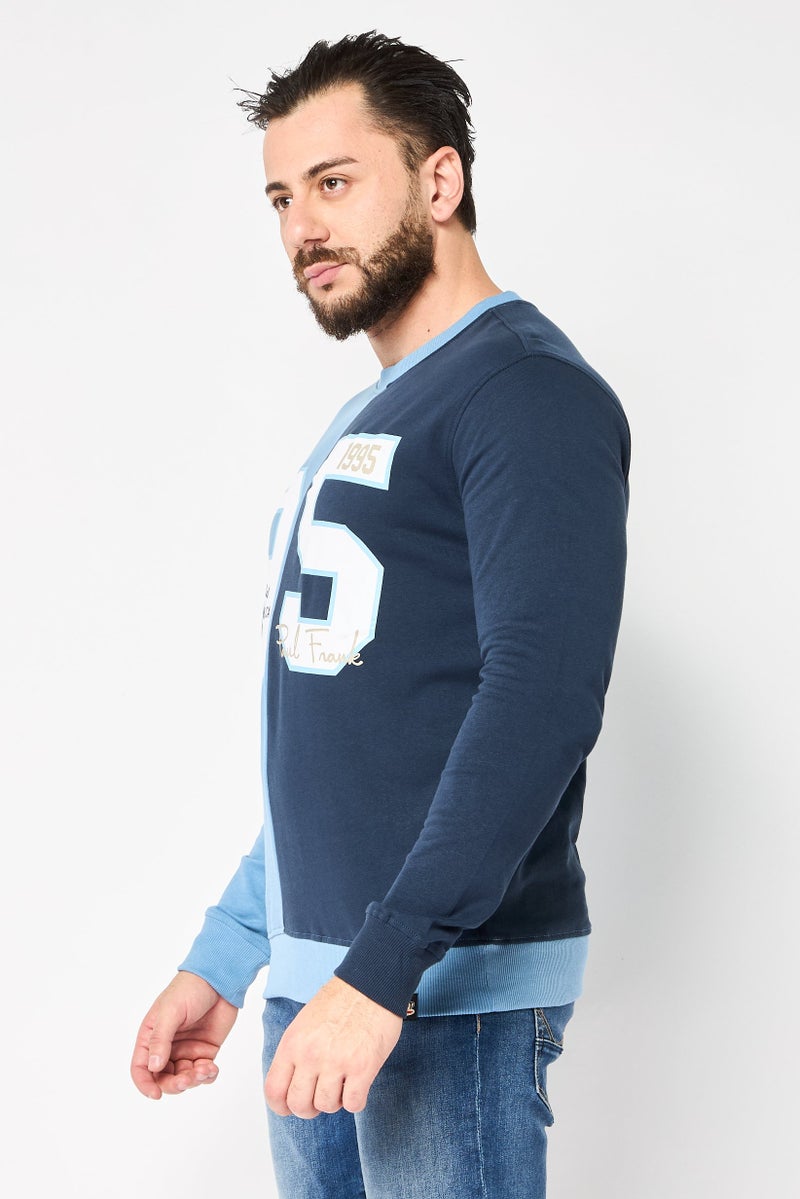 Paul Frank Men Crew Neck Graphic Print Long Sleeve Sweatshirt, Multicolor  - Image 3