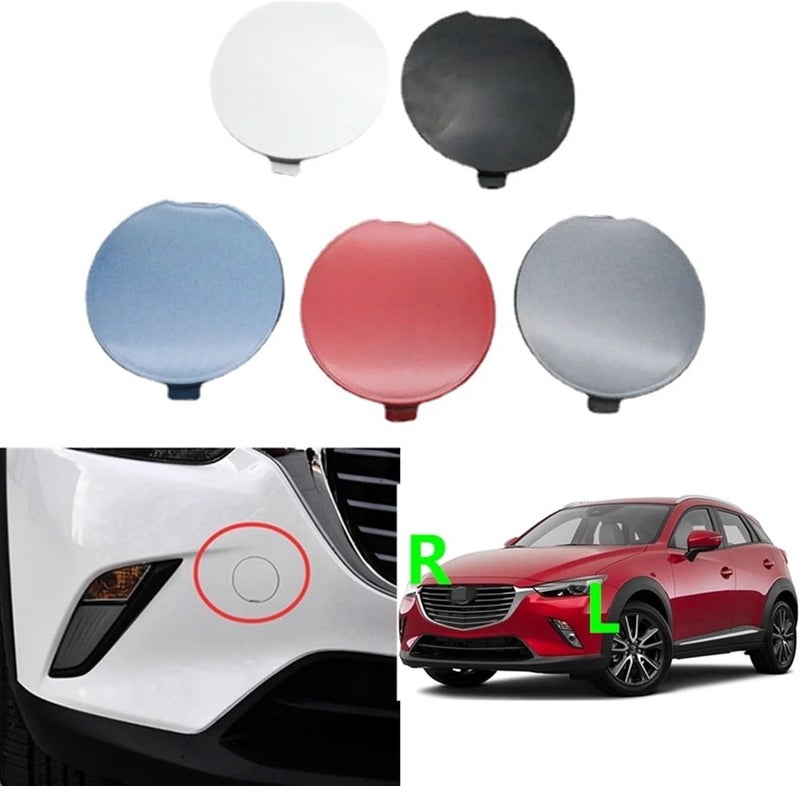 QASULER Tow Hook Cover for Mazda CX-3 - Image 3