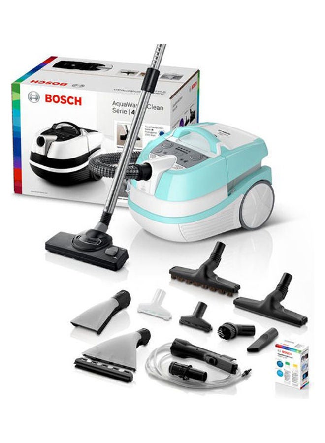 بوش مكنسة كهربائية للتنظيف الرطب والجاف سلسلة 4 متعدد الاستخدامات 5 L 2000 W BWD420HYG أزرق/ أبيض - Image 1