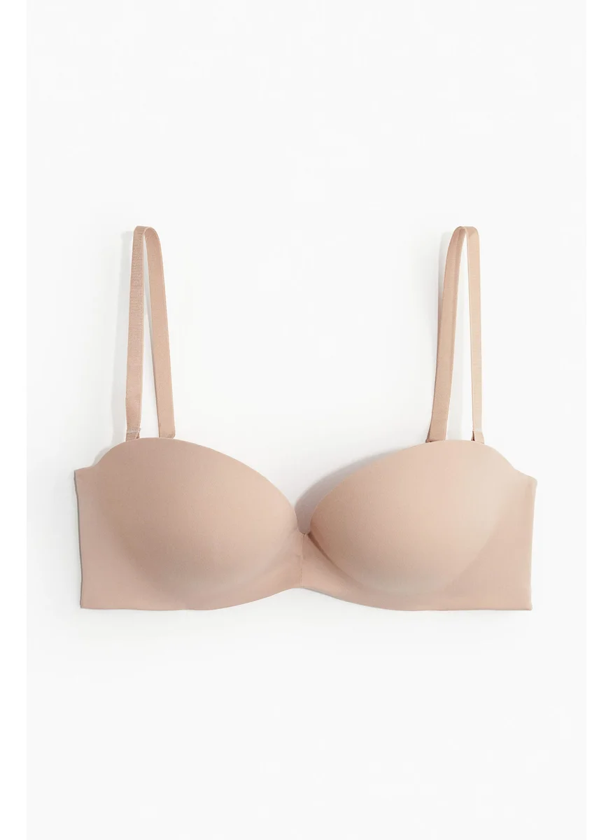 اتش اند ام Microfibre Super Push-Up Balconette Bra
