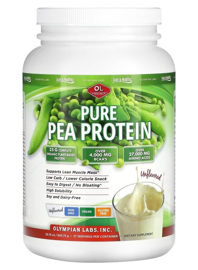 Olympian Labs Pure Pea Protein Unflavored 29.76 oz (843.75 g)
