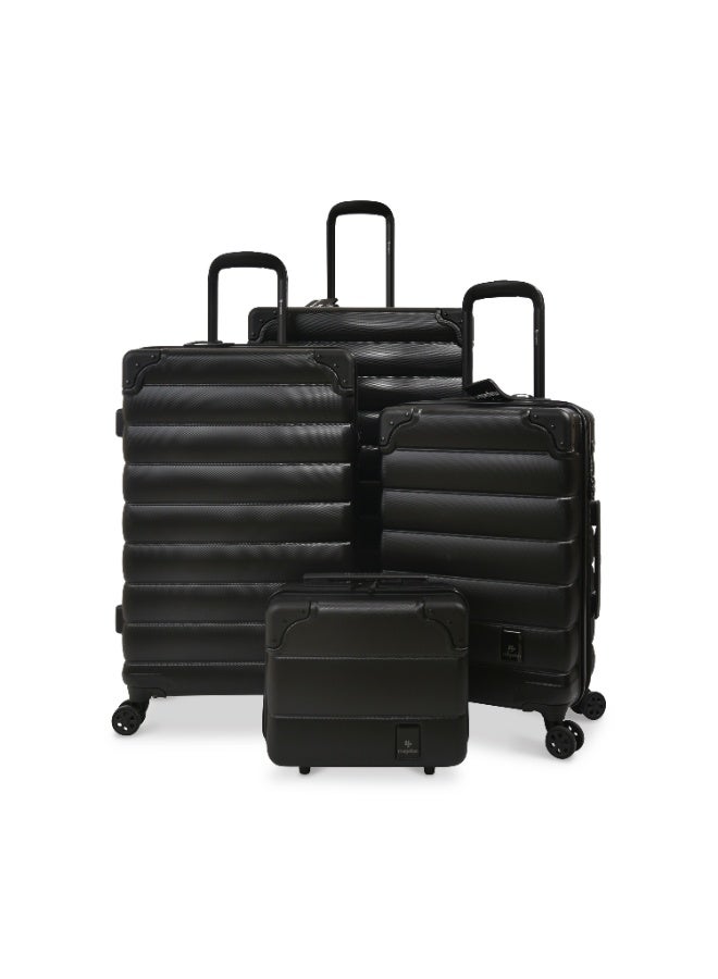 Magellan ABS Trolley 4 Piece Luggage Set HK093-4P Expandable Hard Shell Suitcase Set 12 20 24 28 Inch with TSA Lock & 4 Double Spinner Wheels - Image 1