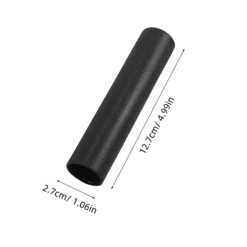 Ergonomic Rubber Dumbbell Grips Non Slip Barbell Handle Covers for Weightlifting Strength Training - Image 3