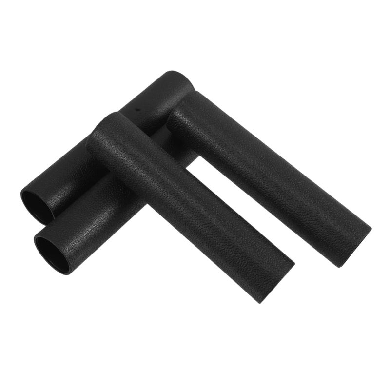 Ergonomic Rubber Dumbbell Grips Non Slip Barbell Handle Covers for Weightlifting Strength Training - Image 2