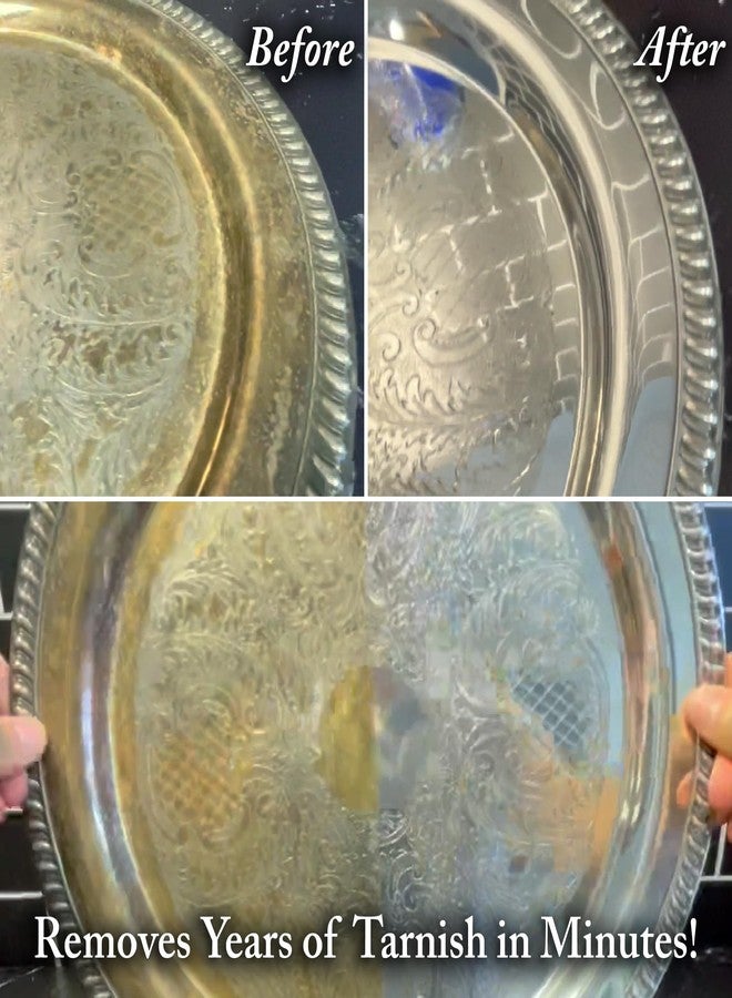 GODDARD'S Goddard’s Silver Polish Foam, Silver Jewelry Cleaner for Antiques, Accessories, Ornaments, Silver Cleaner, Silverware Protection, Tarnish Remover for Sterling Silver Jewelry, Sponge Applicator, 6 oz - Image 5