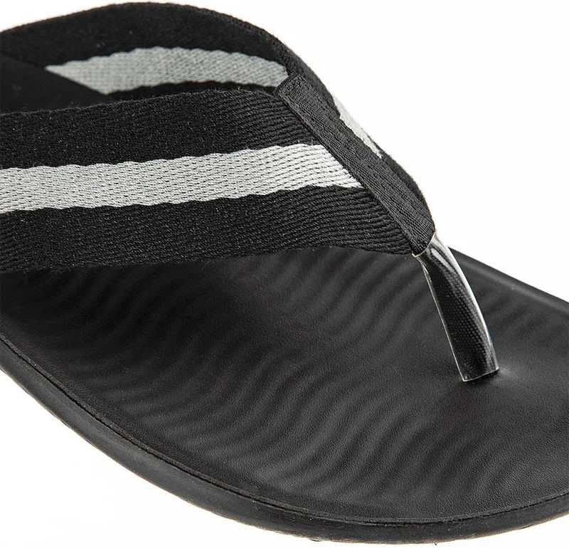 MUYA Orthopedix Hawk Anatomical Wet Floor Flip Flops Men's Black 3132510