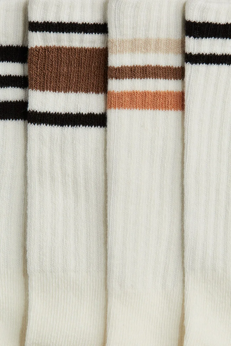 H&M  5-pack ribbed socks for Men | Best Price UAE