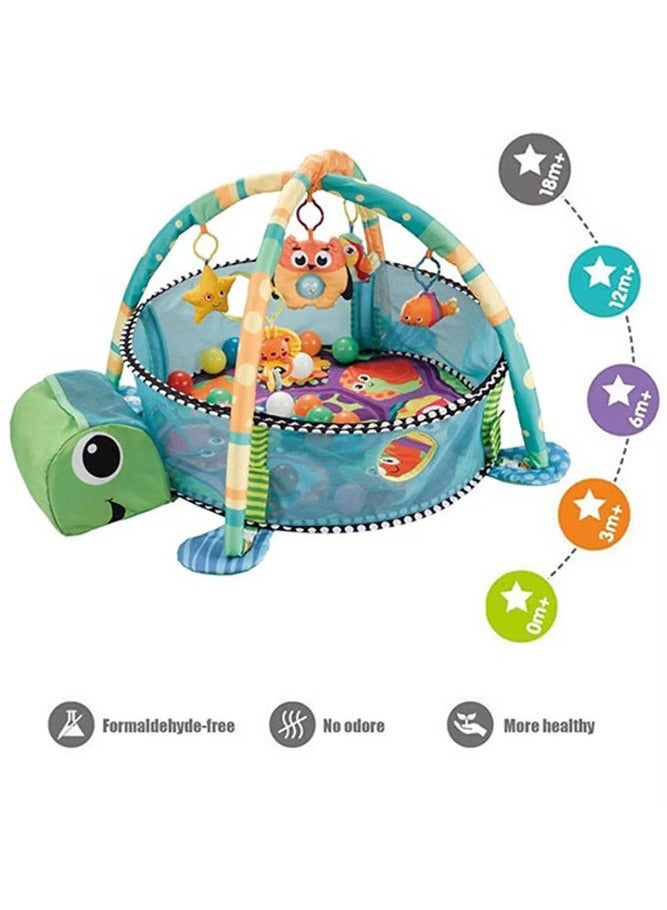 Multifunctional Activity Gym and Ball Pit Newborn, Multicolour, 9x64x46 cm - Image 4