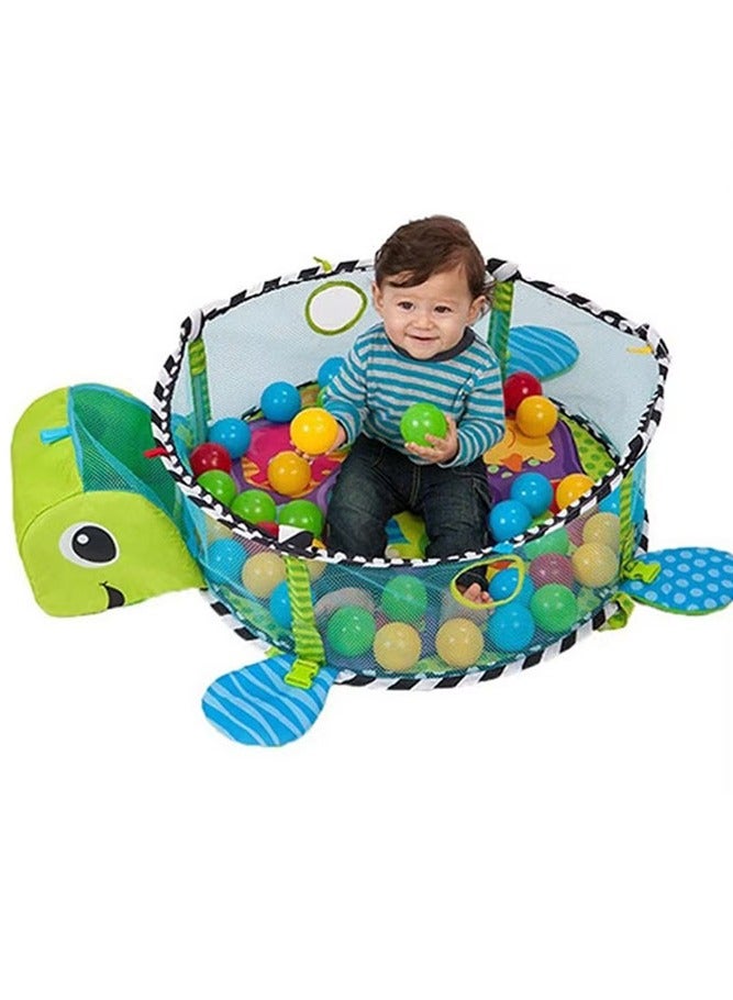 Multifunctional Activity Gym and Ball Pit Newborn, Multicolour, 9x64x46 cm - Image 3