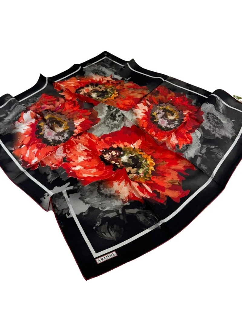 ARMINE Silk Scarf 8951D-39 Twill Silk