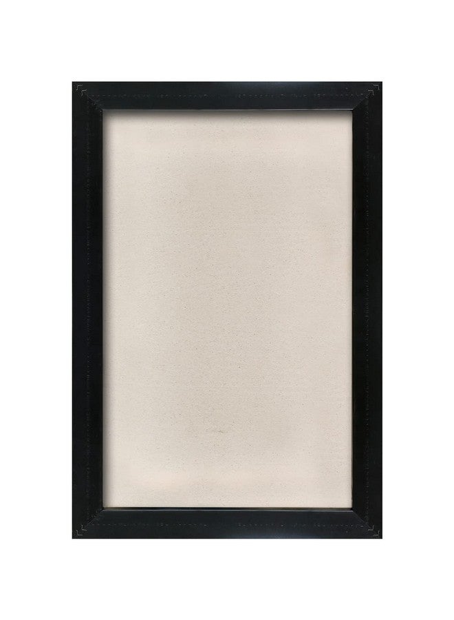 999STORE إطار عائم من 999STORE لنهر مع شجرة طبيعية لوحة عمودية للجدار (قماش_إطار أسود_16X24 بوصة) Black059 - Image 4