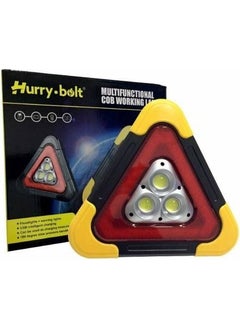 Lilibeaty Kyrgyz Light Triangle Reflector Rechargeable Solar Powered Auto Flasher 