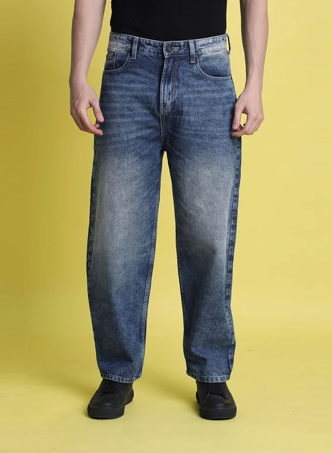 ستايلي Men Baggy Fit Light Faded Jeans By Bene Kleed