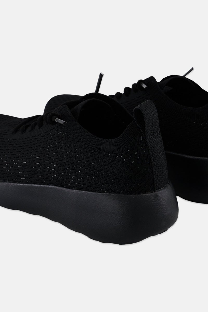 RBX Women Lace Up Training Shoes, Black - Image 2
