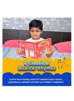Kiddale Pack of 3 Interactive Nursery Rhyme Books 40 Classical Farm and Bird Rhymes 28 Sounds Each  - Image 5