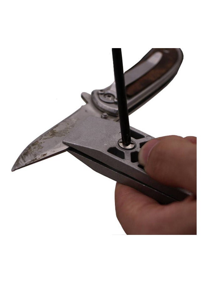 Loquat Portable Knife Sharpener Silver 21.5 x 11.1 x 4.2cm - Image 5