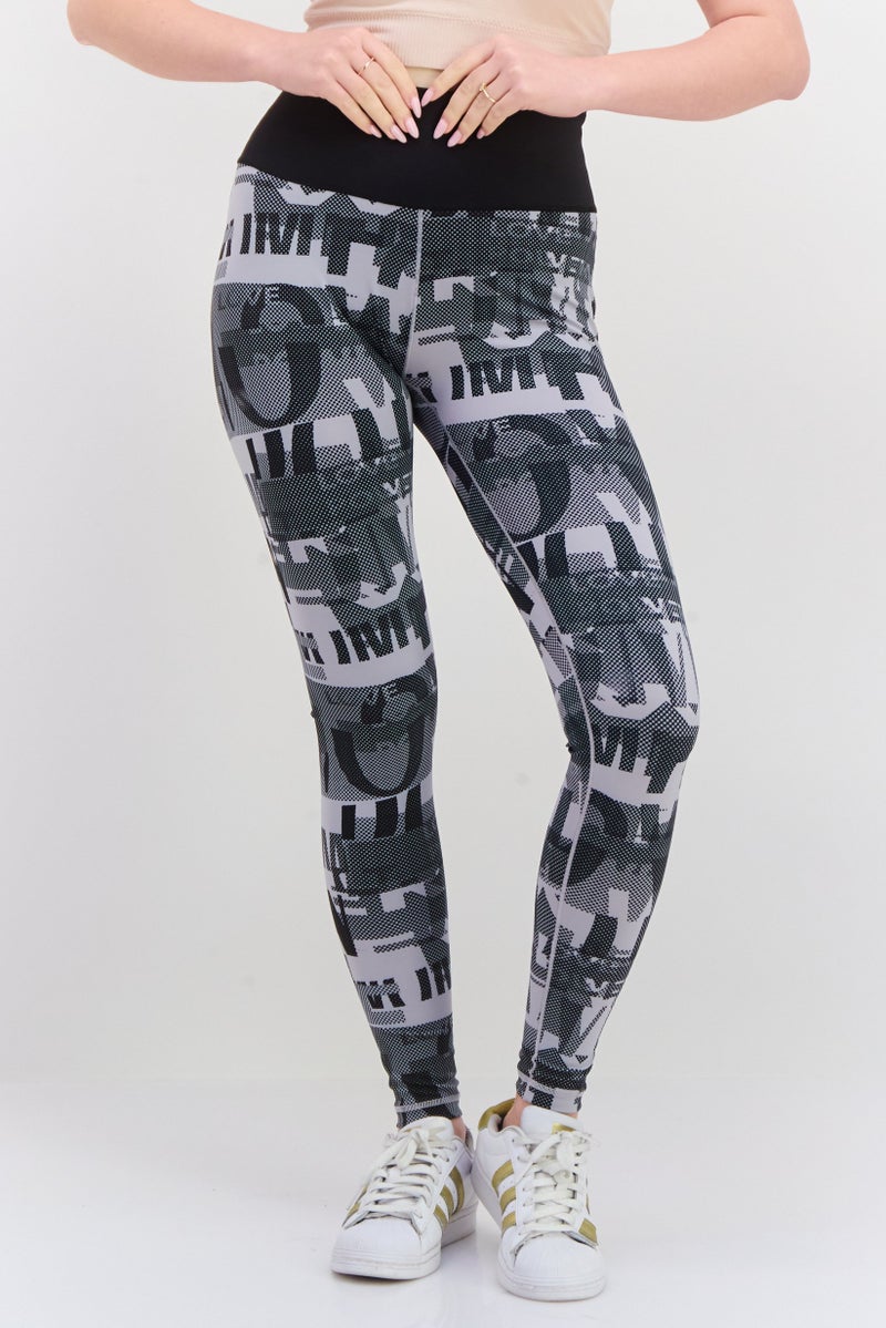 Adidas ليغينغز تدريب رياضية للنساء، مجموعة سوداء - Image 1