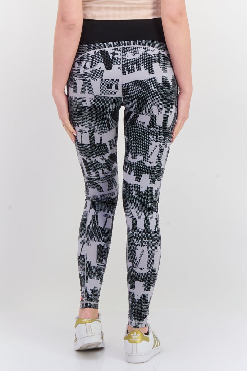 Adidas ليغينغز تدريب رياضية للنساء، مجموعة سوداء - Image 3