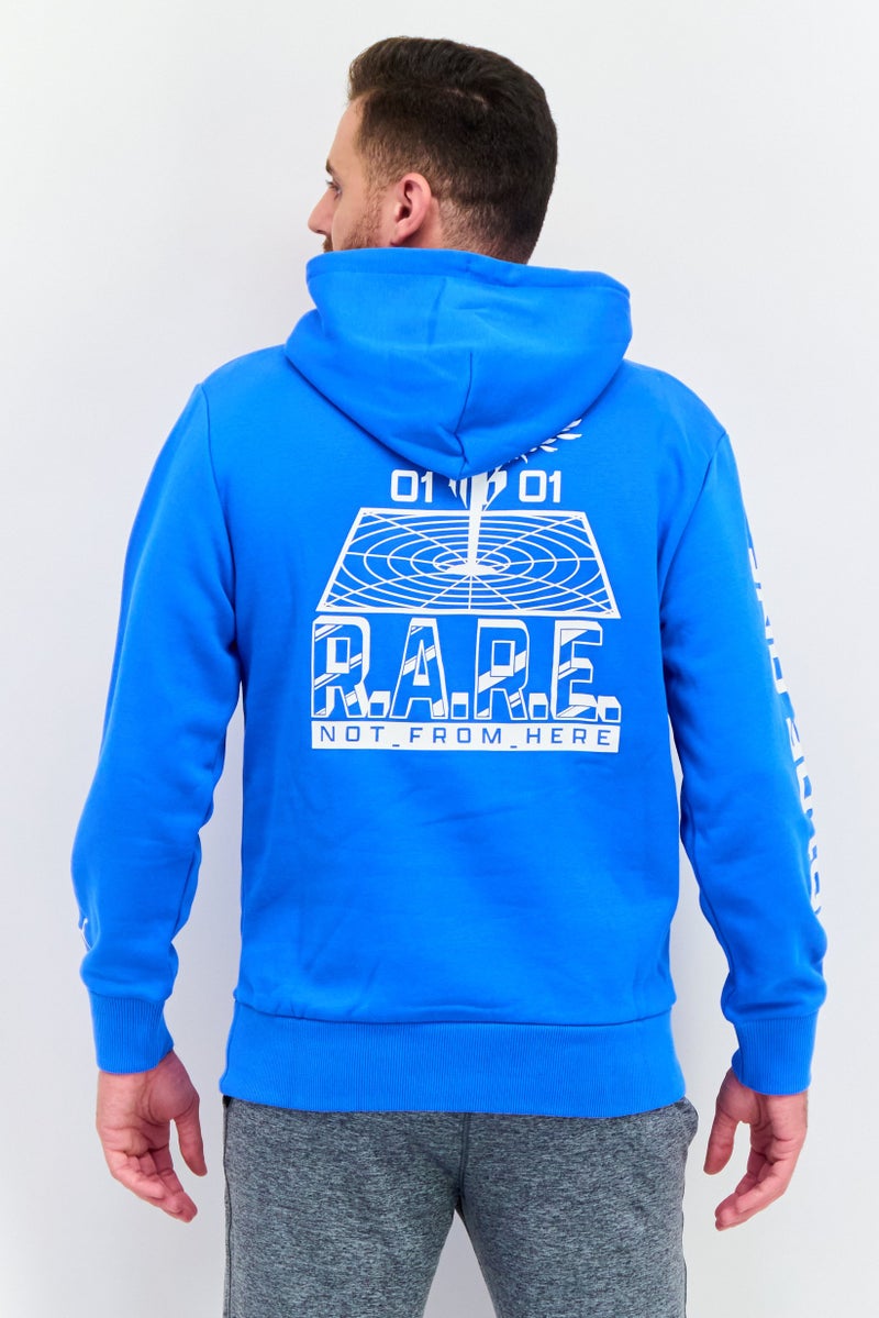 PUMA Men Sportswear Fit Long Sleeves Training Sweatshirt, Blue - Image 3
