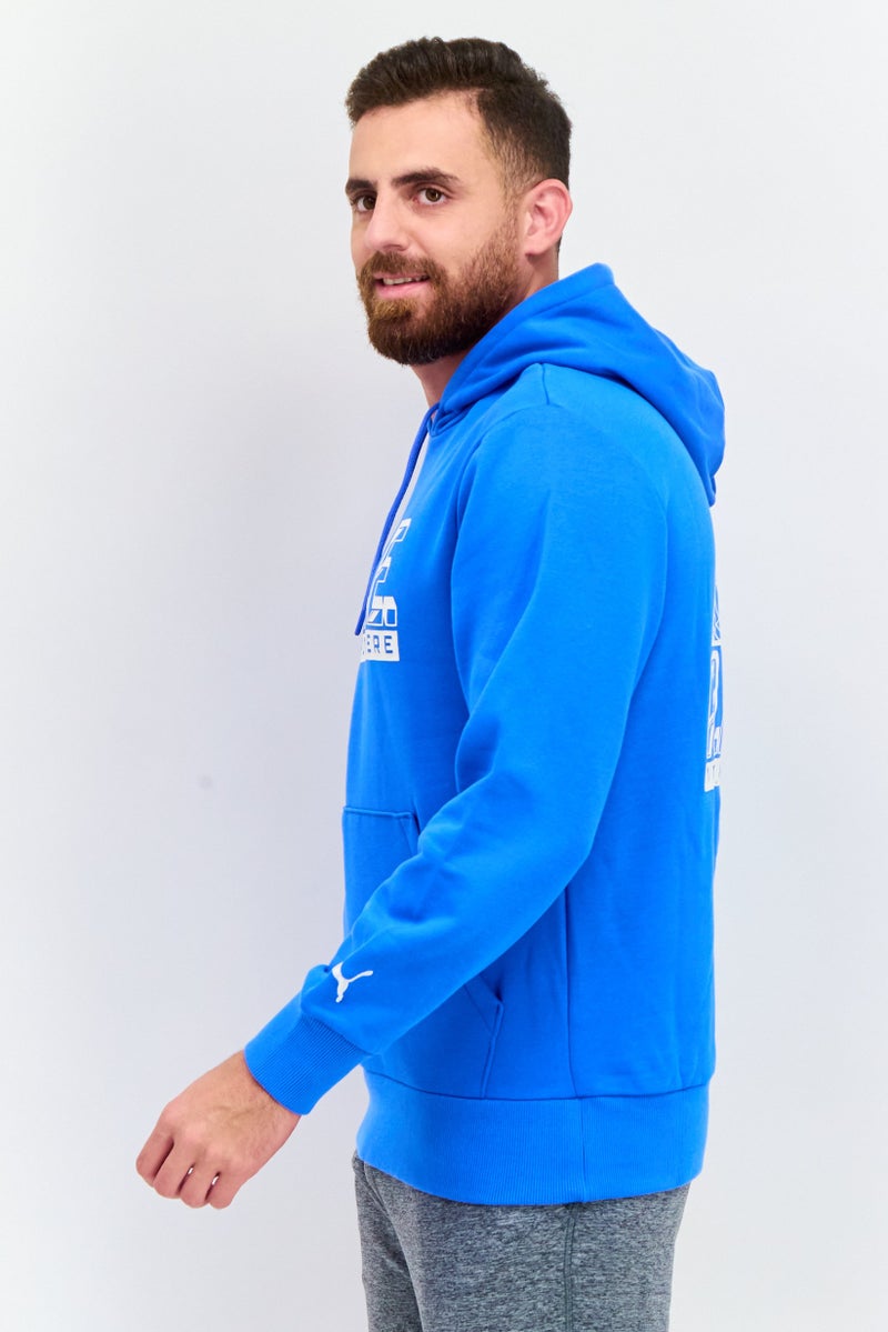 PUMA Men Sportswear Fit Long Sleeves Training Sweatshirt, Blue - Image 2