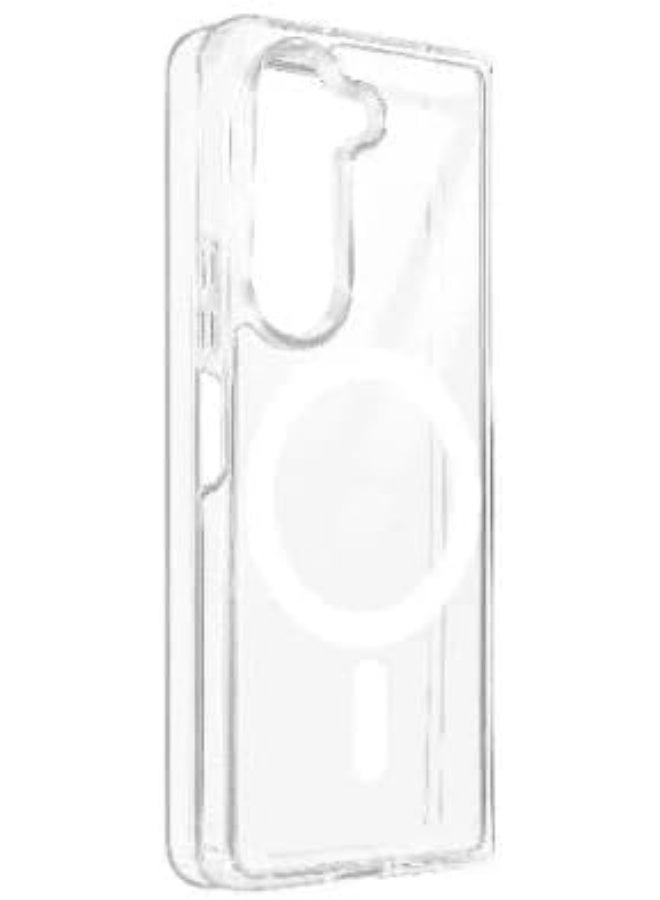 AKSESORY Crystal Clear Protective Case for Samsung Foldable Smartphones, Transparent Shockproof Phone Cover, Slim Fit Anti Scratch Back Case, Lightweight Durable Protection (6.7 inch, Galaxy Z Flip 5) - Image 2