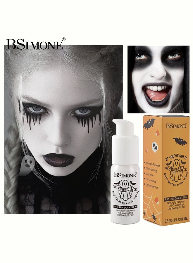 BSIMONE Soft Matte Long Wear Foundation, Naturally Flawless Oil-Controlling Full Coverage Lightweight Face Makeup, 35ml - Image 1