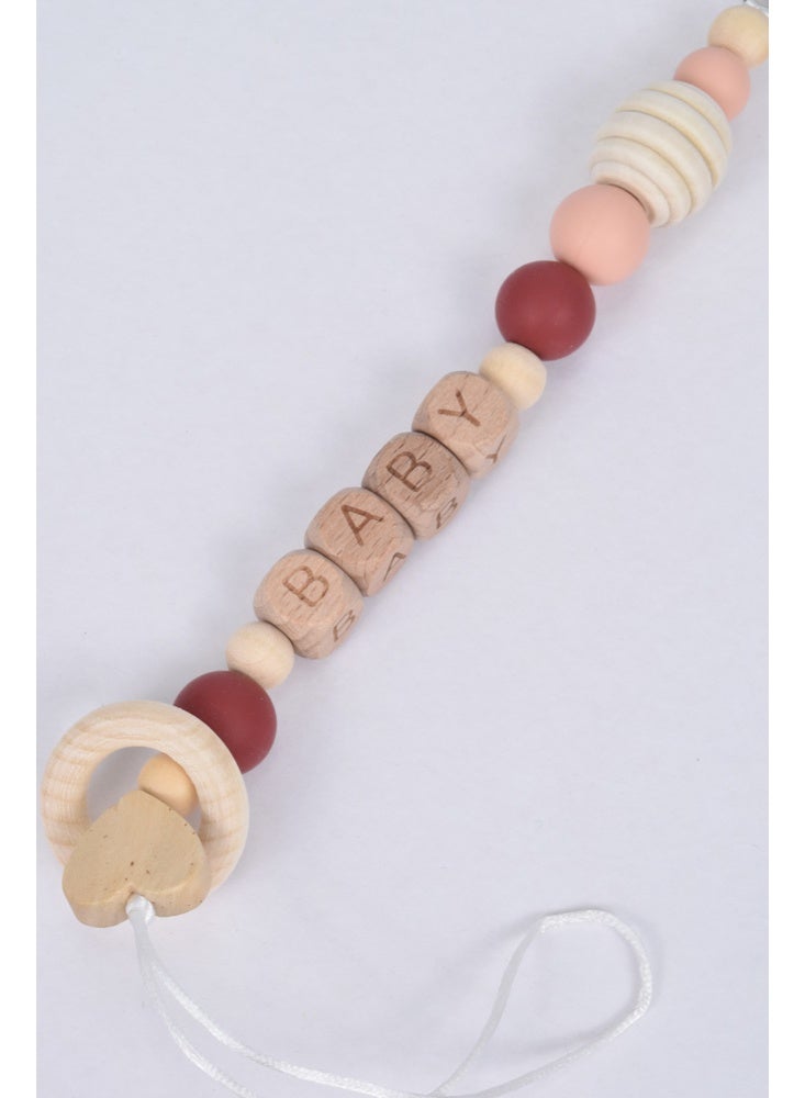 جم تعليقة لهاية من الخشب والسيليكون - Image 3