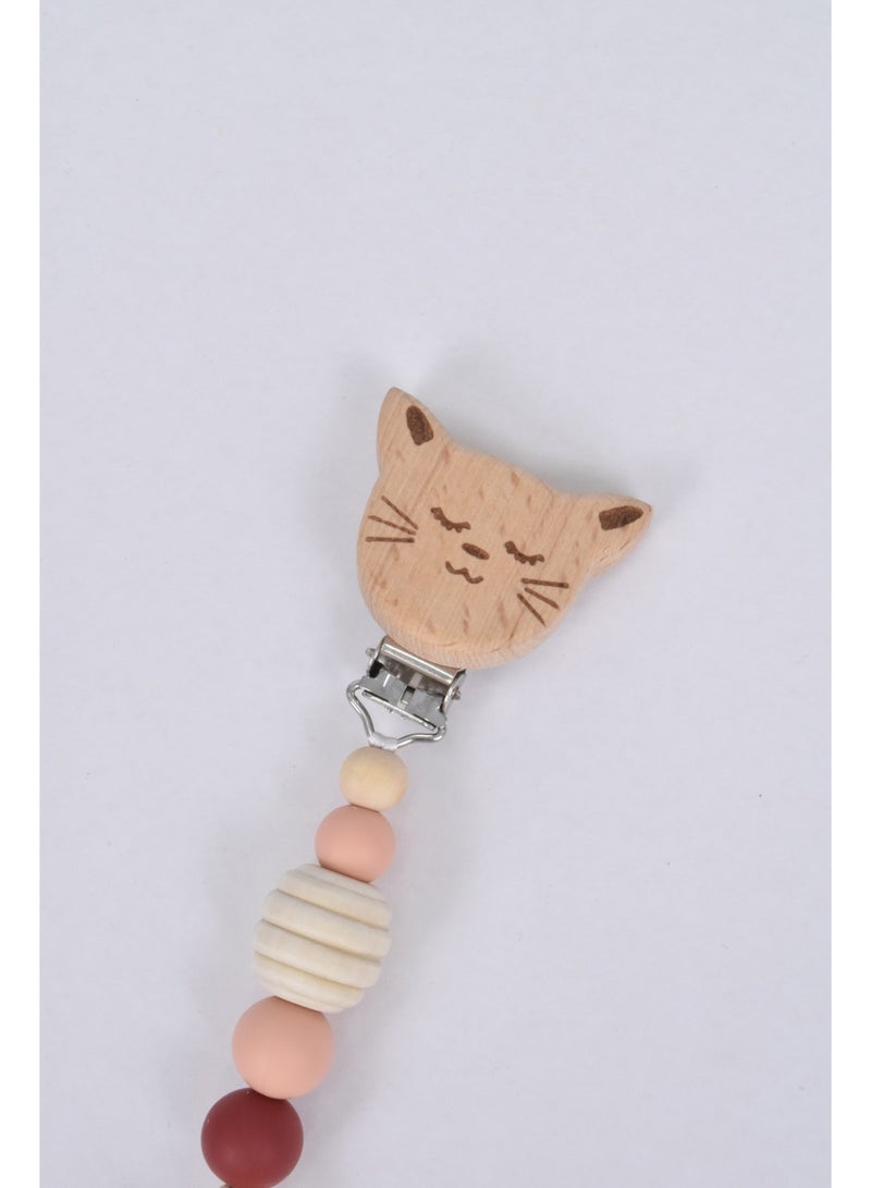 جم تعليقة لهاية من الخشب والسيليكون - Image 2