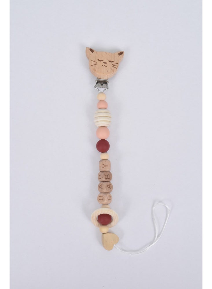 جم تعليقة لهاية من الخشب والسيليكون - Image 1