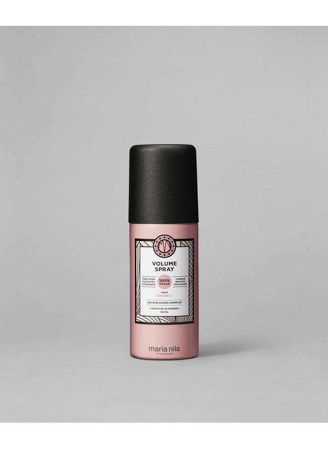 Maria Nila Volume Spray 3.4 Fl Oz Hold 4/5 Gives Volume & Natural Finish Antioxidant Preserves Hair Color 100% Vegan & Sulfate/Paraben Free  - Image 2