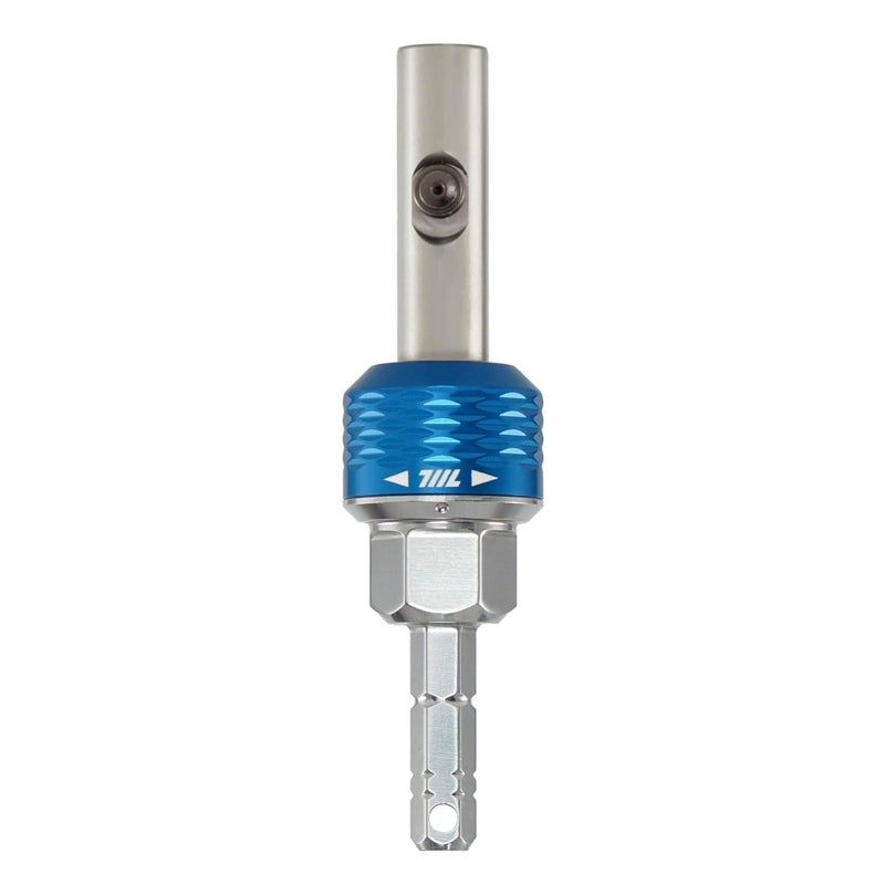 711L Inline Ratchet Driver HEX- Compatible with Standard 1/4 inch Interchangeable Screwdrivers and 14mm Socket - For High Torque Heavy Duty Use - Image 1