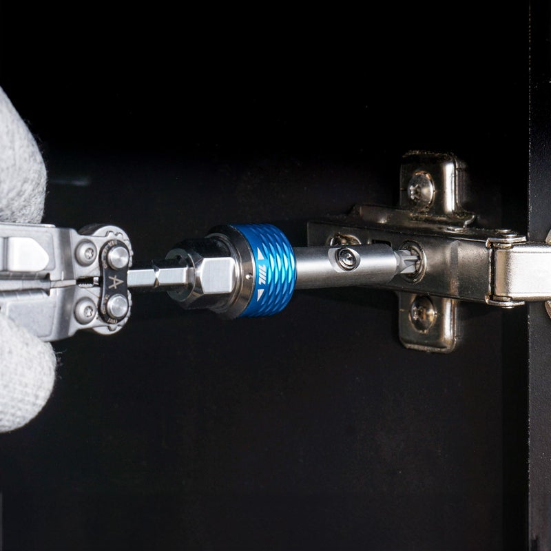 711L Inline Ratchet Driver HEX- Compatible with Standard 1/4 inch Interchangeable Screwdrivers and 14mm Socket - For High Torque Heavy Duty Use - Image 4