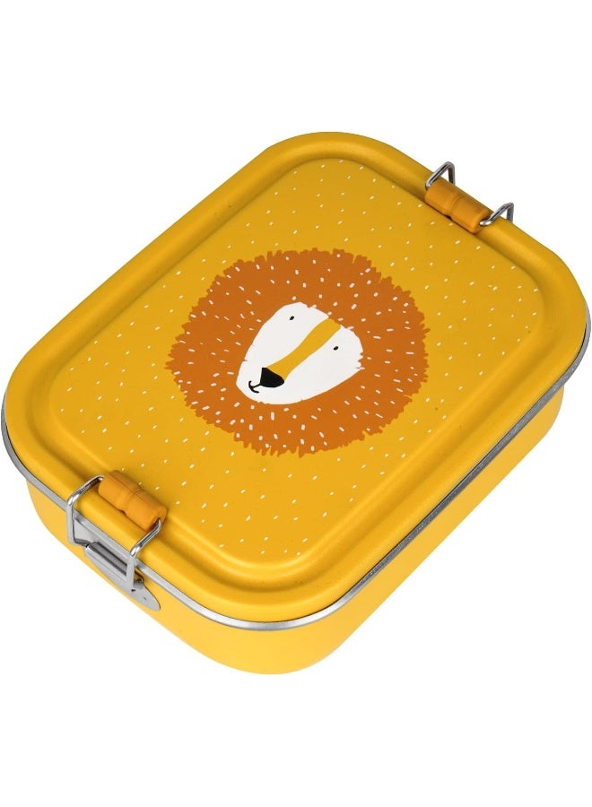 Trixie Kids Stainless Steel Lunch Box - Small - Mr. Lion - Image 1