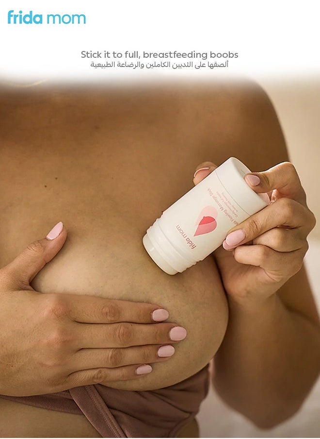 frida mom Milk Flowing Massage Stick – Chamomile & Aloe Infused – Hydrating, Soothing & Easy-Glide Formula for Breastfeeding Moms – Boosts Milk Flow & Relieves Discomfort – 2oz  - Image 2