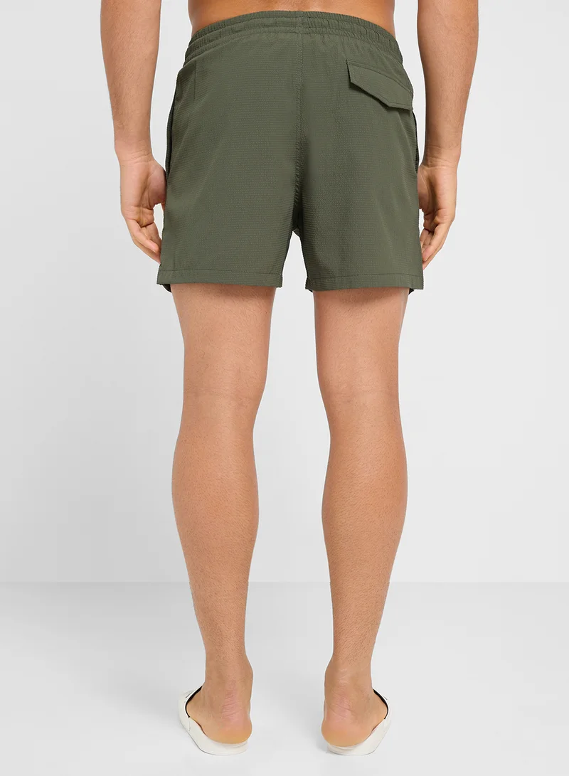 امبوريو ارماني Logo Swim Shorts