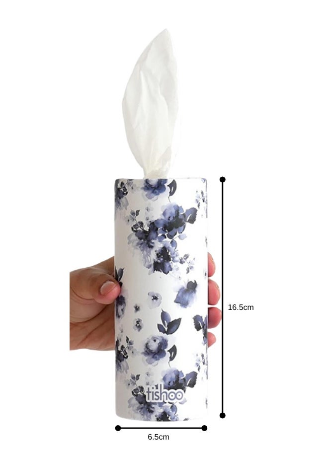 Gloryful 4 pieces Car Tissue Holder, Car Tissues Cylinder, Round Tissue Boxes for Car with various printed patterns  - Image 3