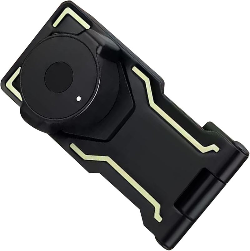 Mysterious Black Lockable Hasp Keyless Fingerprint Keyed Cabinet Drawer Door Office File - Image 5