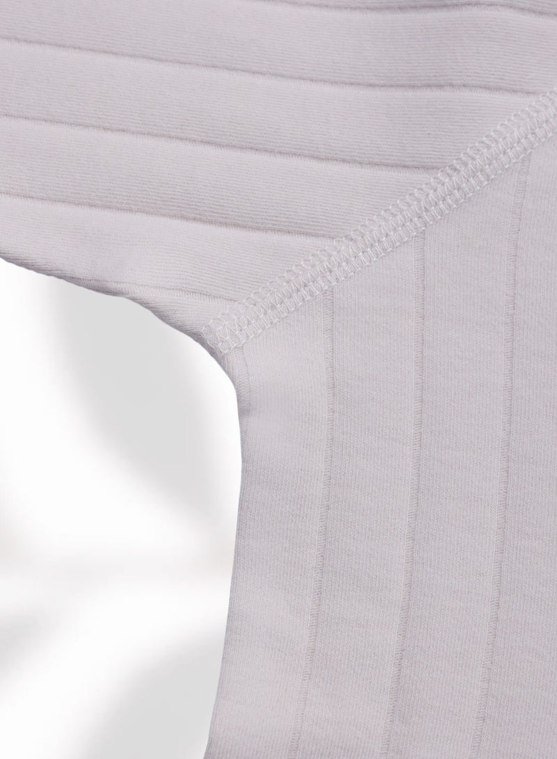 Unisex Organic Cotton Baby 2-Piece Set: Button-Up Top & Elastic Waist Pants for 6-24 Months - Daycare & Play  - Image 4