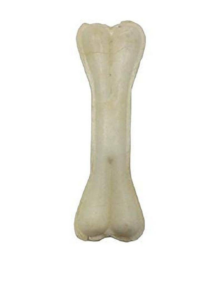 عظمة مضغ لذيذة من الجلد الخام مقاس 4 بوصات مضغوطة بالكالسيوم للحفاظ على صحة الأسنان واللثة، عظام مضغ طويلة الأمد للكلاب (15 قطعة) - Image 3