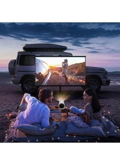 Plynox Smartphone Projector - 1080P HD Portable Home Theater for Outdoor Activities & Office Learning, Lightweight 280g Design, Compatible with Android & iPhone for Direct Connection  - Image 3