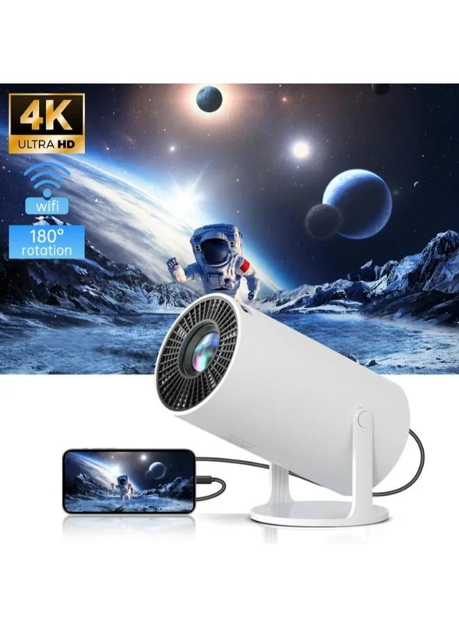 Plynox Smartphone Projector - 1080P HD Portable Home Theater for Outdoor Activities & Office Learning, Lightweight 280g Design, Compatible with Android & iPhone for Direct Connection - Image 4